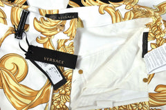 BRAND NEW VERSACE BAROQUE PRINTED JEANS PANTS size 32 as seen on Stephen