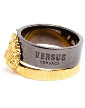Anthony Vaccarello X Versus Versace lion ring size 6.5