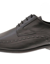 NEW VERSACE BLACK LEATHER OXFORD SHOES 42 - 9
