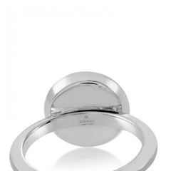 BRAND NEW TOM FORD for GUCCI WHITE GOLD RING with DIAMONDS  sz. 7