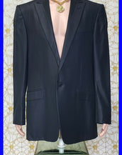 NEW GIANNI VERSACE COUTURE WOOL and SILK BLAZER JACKET (3XL)