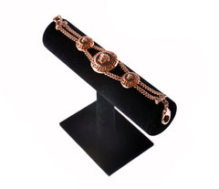 Brand New VERSACE Rose Gold Plated and Crystals Bracelet