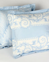 DRESS YOUR HOME IN VERSACE BLUE WHITE BAROQUE PILLOWS