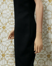 NEW GIANNI VERSACE COUTURE BLACK STUDDED DRESS 40 - 4