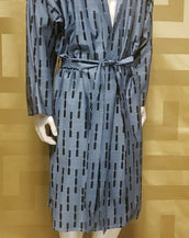 S/S 2013 look #46 NEW VERSACE Belted Wool Silk Blend Kimono Robe  50 - 40 (L)