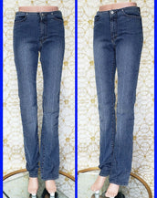 NEW VERSACE JEANS COUTURE  FLARE BLUE JEANS size  27 - 41