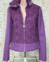 NEW VERSACE VERSUS LACE and SHEALING DETAIL JACKET 42 - 6