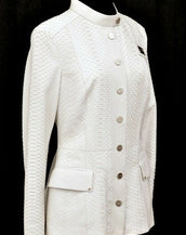$15,925 NEW GIANNI VERSACE COUTURE WHITE JACKET 44 - 8
